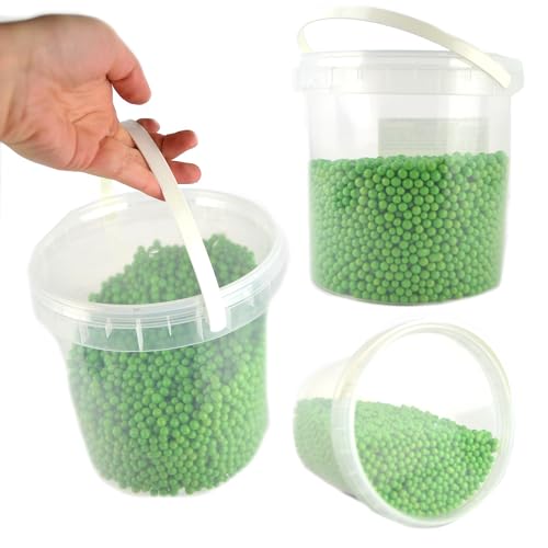 1 kg sfere di cereali croccanti avvolte in cioccolato bianco con aroma di pistacchio