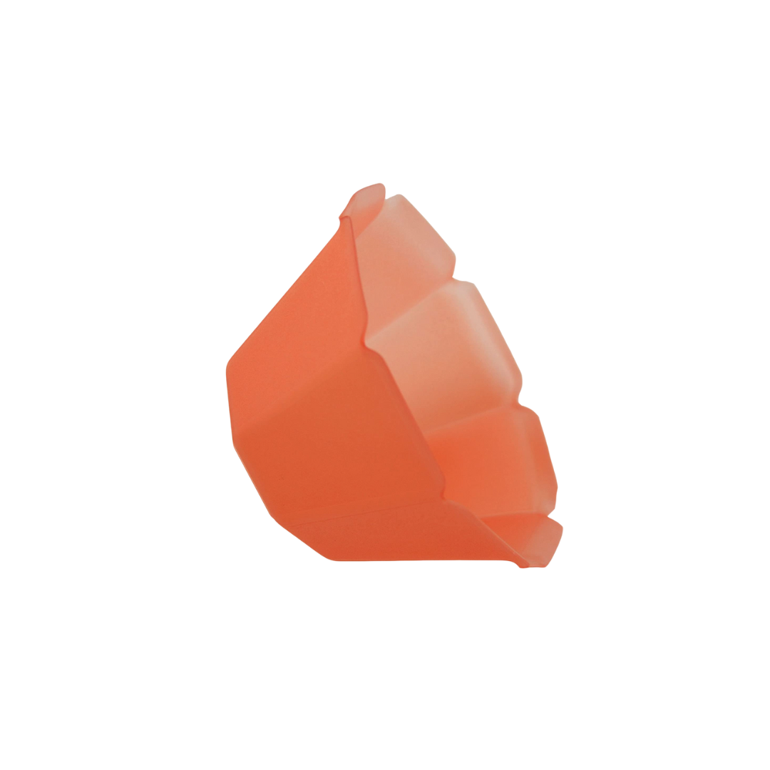 PZ 100 Vaso de yogur, helado y ensalada de frutas 150 cc en forma de flor