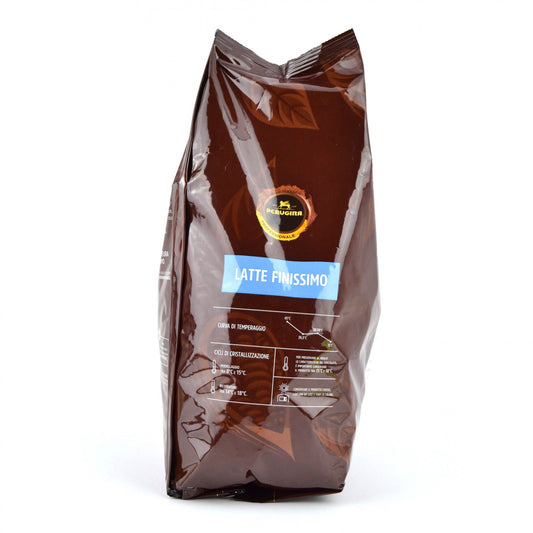 kg 4 cioccolato al latte finissimo senza glutine gusto intenso di latte con note di mou cacao min. 34%