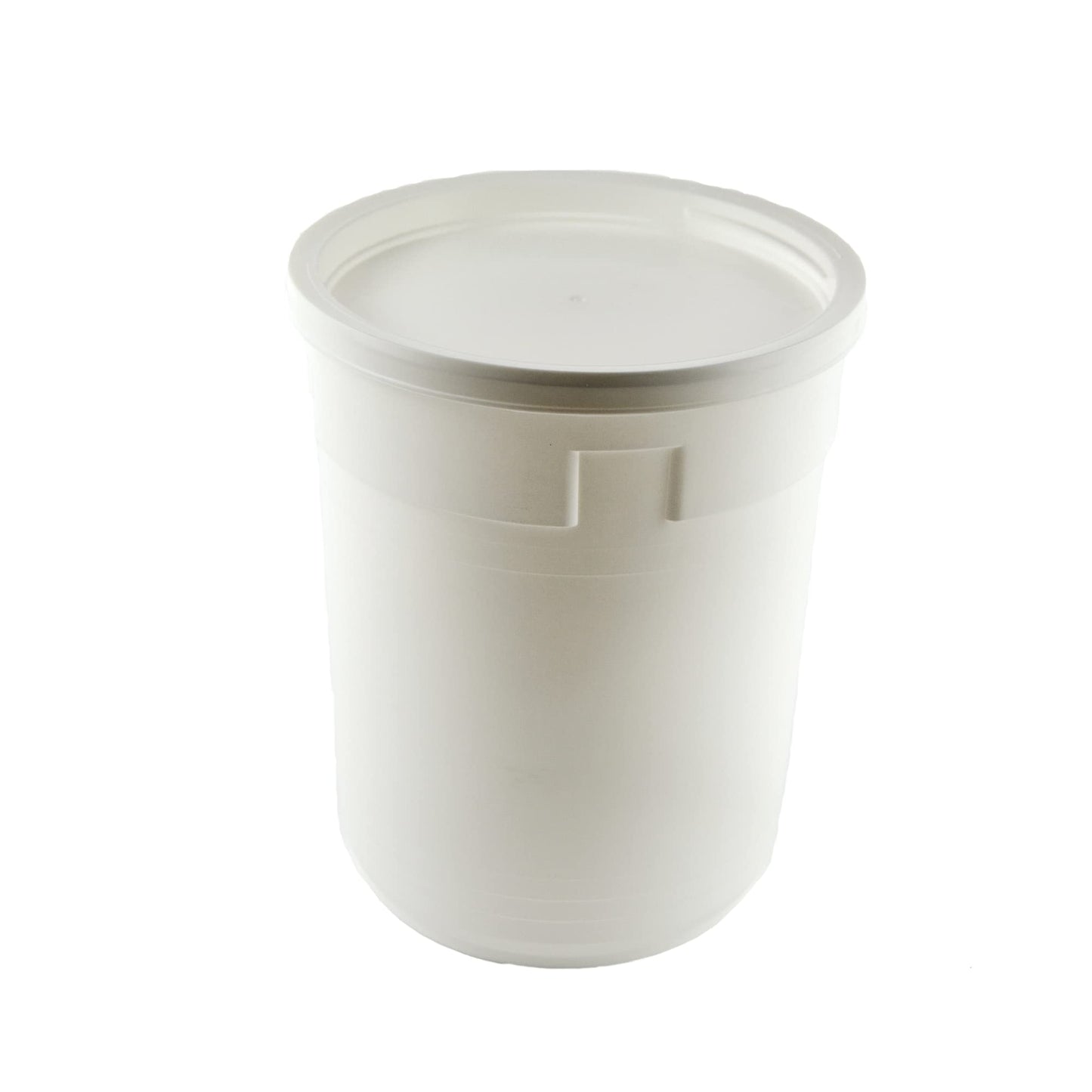 10 piezas de contenedor cilíndrico para helado carapina para vitrina de helado con hueco + tapa