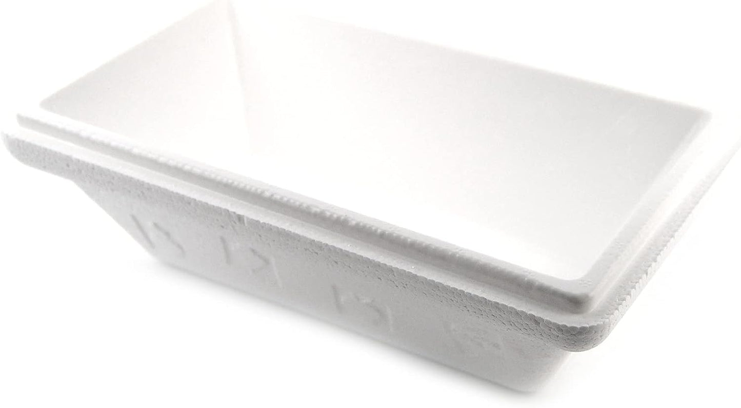 20 uds. Tarrinas térmicas de poliestireno para helado + tapa para llevar