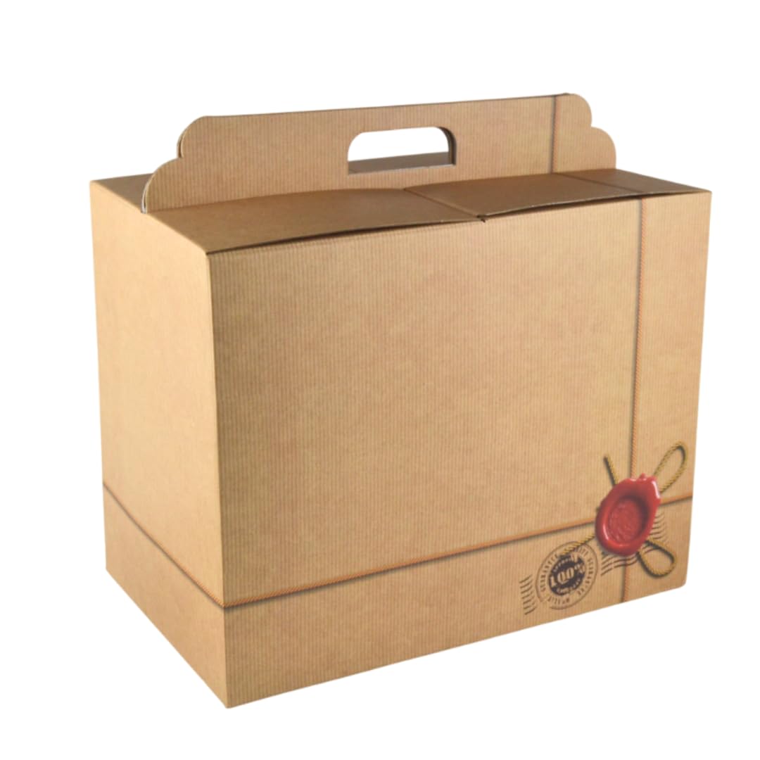 5 scatole regalo CERALACCA in cartone ideale per creare pacchi natalizi pacchi regalo