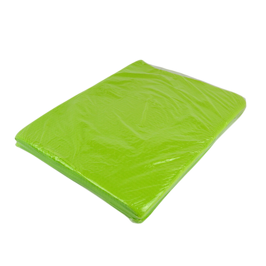 Pz 200 tovaglietta in carta verde martellata monouso per pub, osterie e fast food