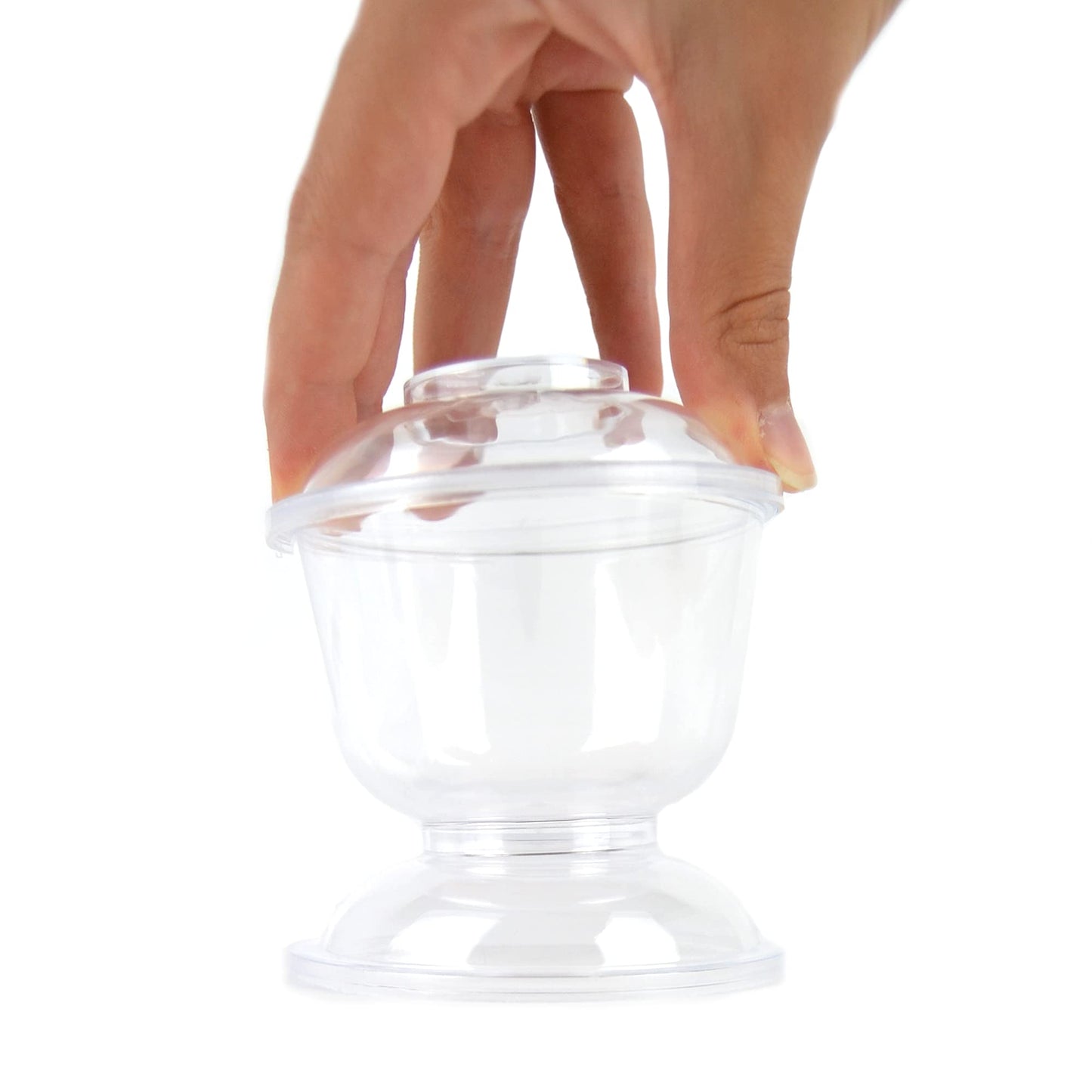 PZ 50 Vaso versátil de plástico resistente para yogur, helado, macedonias y postres fríos