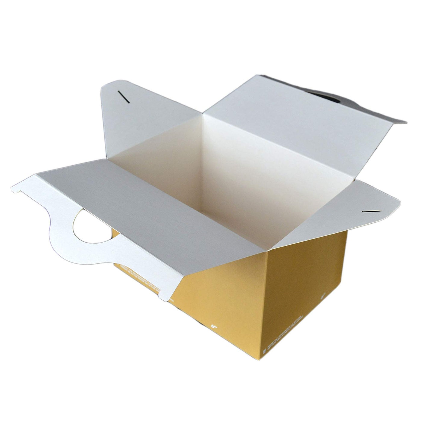 Pz 25 Box- BORSA in carta kraft marrone per asporto di alimenti come fritture miste, panini, hamburger, pollo fritto