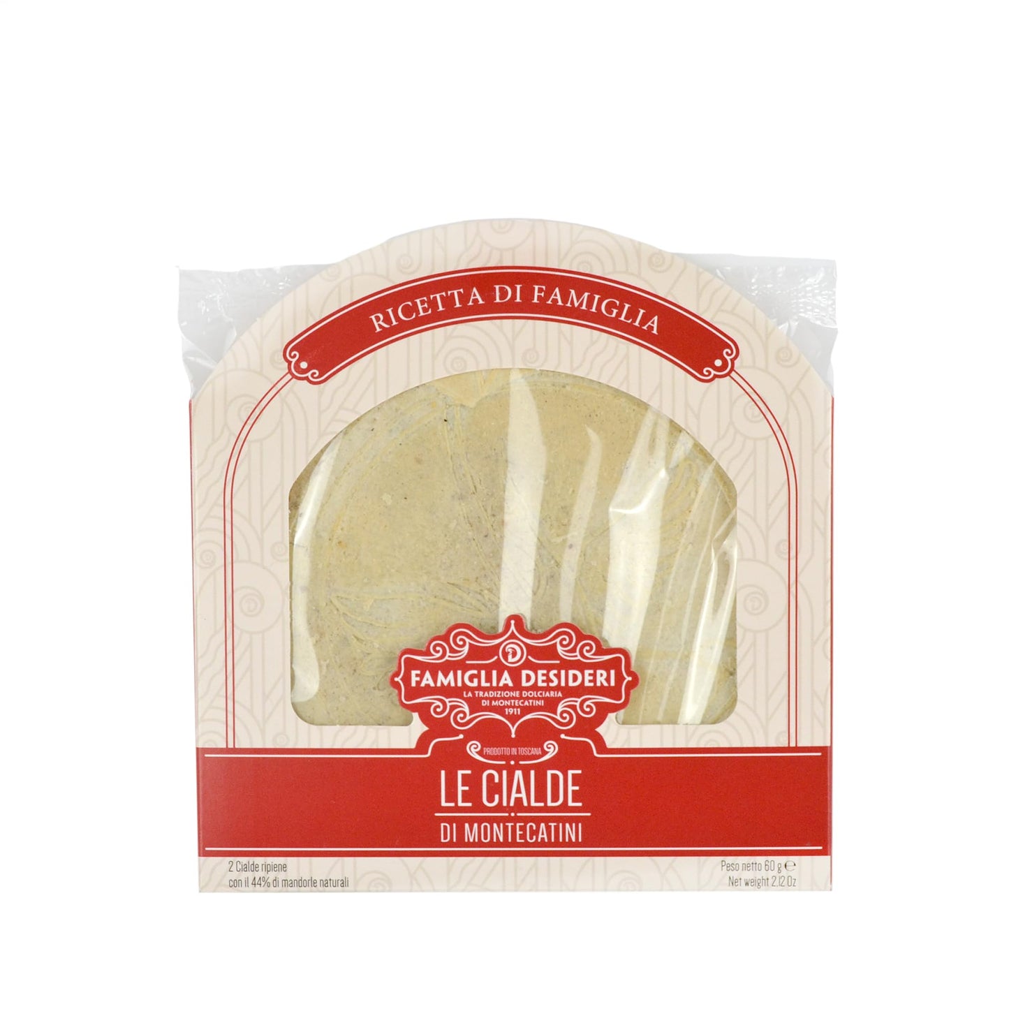 pz 3 confezioni da 60 gr (2 cialde in ogni confezione) cialde di montecatini ripiene diametro 12 cm