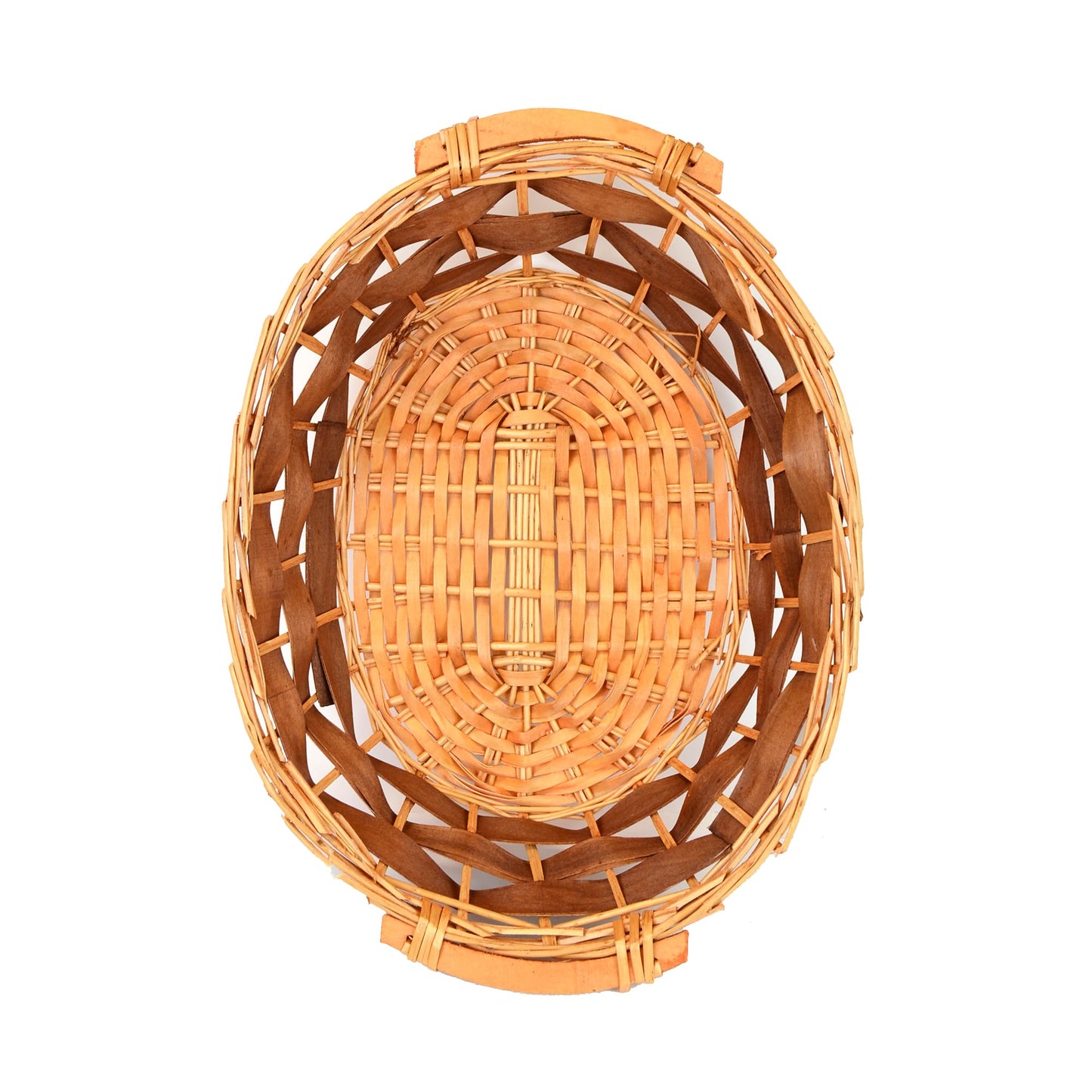 1 cesta navideña grande vacía de 51 x 47 x 12 cm, embalaje para regalo de cesta navideña.