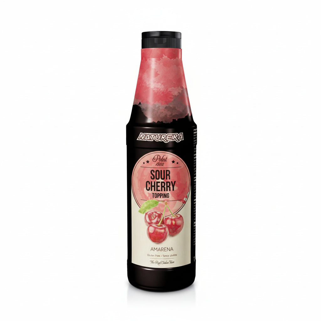 Garniture saveur cerise noire
