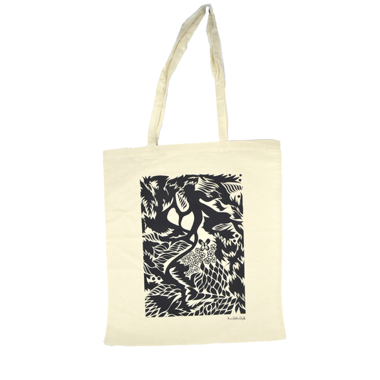 Sac en toile fourre-tout avec anses imprimé artistique art