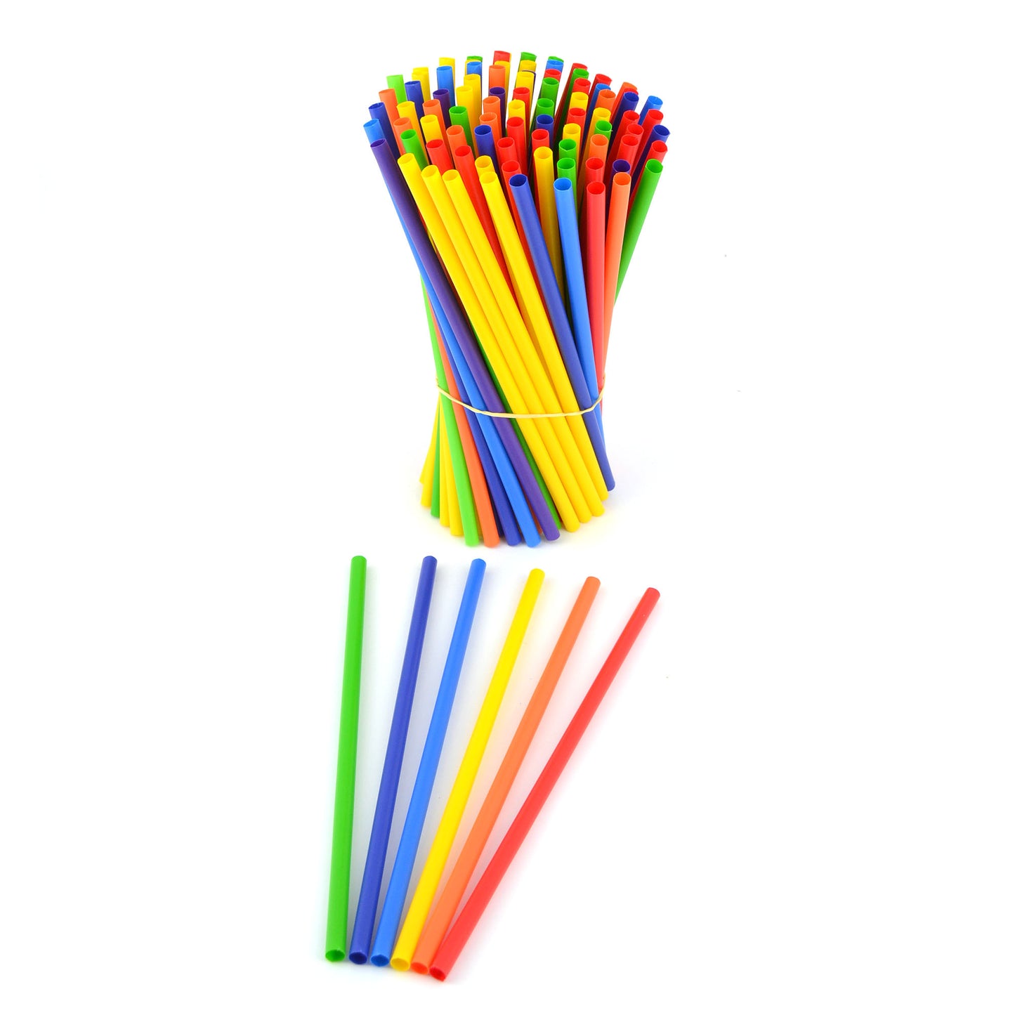 500 pajitas BIO-ECO de 21 cm para granizados, frappés y batidos