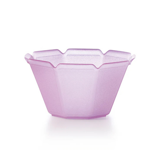 PZ 100 Coppa da 200 cc a forma di fiore viola per gelato e mousse