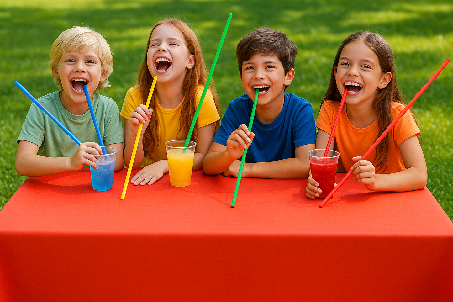 20 manteles rojos 100x100 cm en TNT (tejido no tejido) para cenas y catering