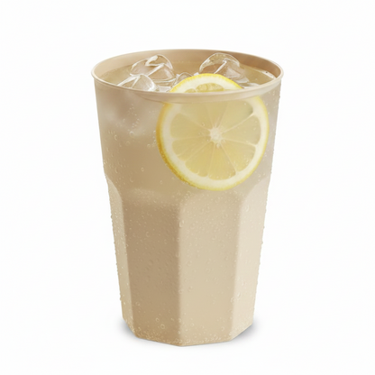 60 verres noirs rigides et résistants de 270 cc pour cocktails et mojitos