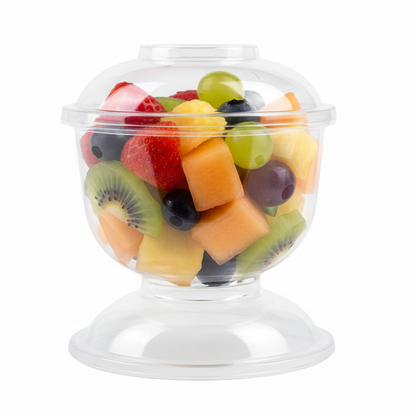 PZ 50 Vaso versátil de plástico resistente para yogur, helado, macedonias y postres fríos