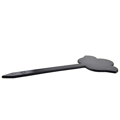 Lot de 10 marqueurs de saveurs en forme de fleur pour comptoir de glaces, pâtisserie, épicerie fine, rigides et réutilisables