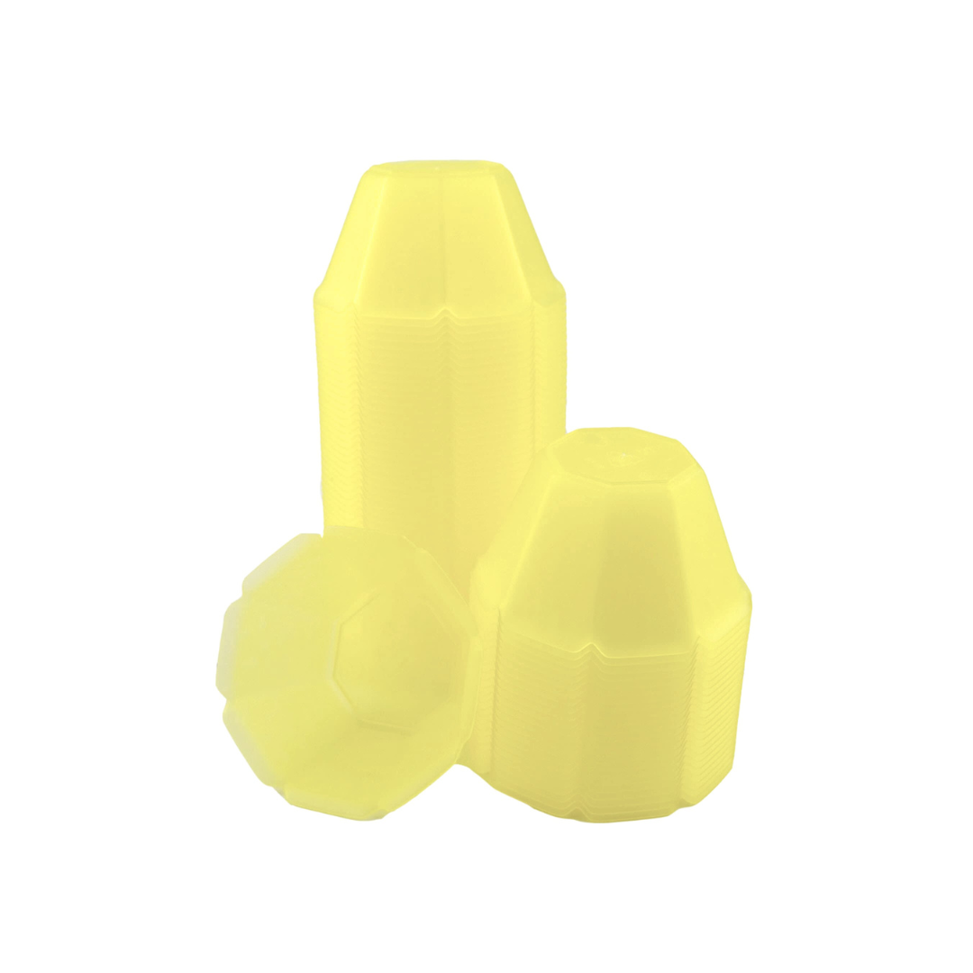 PZ 100 Vaso de yogur, helado y ensalada de frutas 90 cc en forma de flor