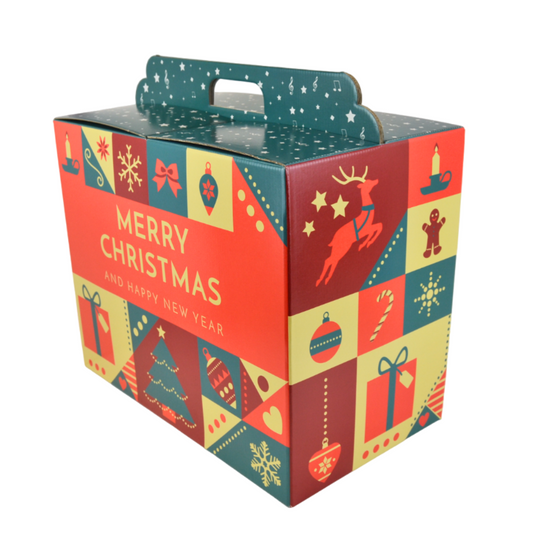 Scatola regalo LIBERTY in cartone ideale per creare pacchi natalizi pacchi regalo