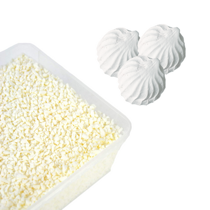 Granulés de meringue Gr 1400 pour desserts, crèmes et garnitures pour la décoration de pâtisseries, panettone, gâteaux et biscuits