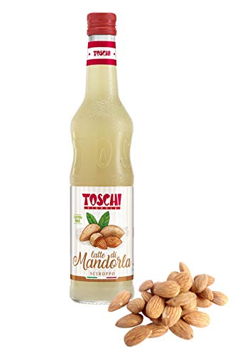 GR 740 SCIROPPO LATTE DI MANDORLA TOSCHI PER GRANITE E COCKTAIL IN BOTTIGLIA PER GELATERIE PASTICCERIE E BAR