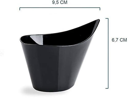 50 pièces Gobelet doseur individuel de 120 cc pour plats traiteur sucrés ou salés