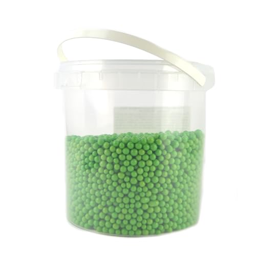 1 kg sfere di cereali croccanti avvolte in cioccolato bianco con aroma di pistacchio