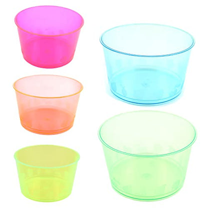 PZ 50 Coupes de yaourt, de glace et de salade de fruits 300 cc couleurs variées