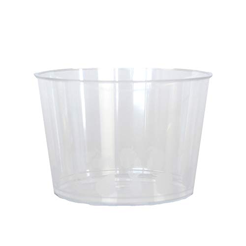 PZ 50 gobelets en plastique transparent cc 400 + couvercle