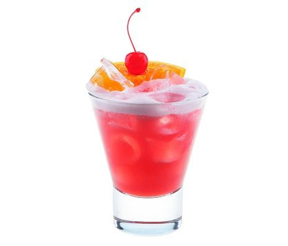Lucgel Ciliegie Rosse con Gambo Candite allo Sciroppo per Cocktail Toschi - 1,2 Kg -