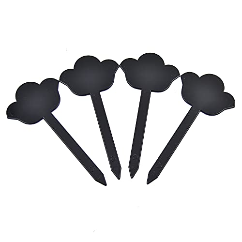 Lot de 10 marqueurs de saveurs en forme de fleur pour comptoir de glaces, pâtisserie, épicerie fine, rigides et réutilisables