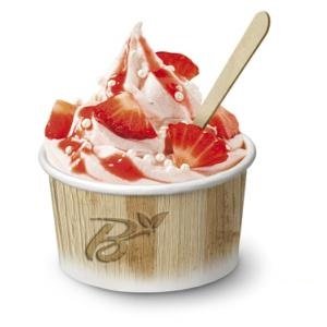 Paquete de 84 vasos de helado de papel compostables y biodegradables de 120 cc