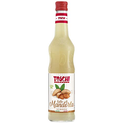 GR 740 SCIROPPO LATTE DI MANDORLA TOSCHI PER GRANITE E COCKTAIL IN BOTTIGLIA PER GELATERIE PASTICCERIE E BAR