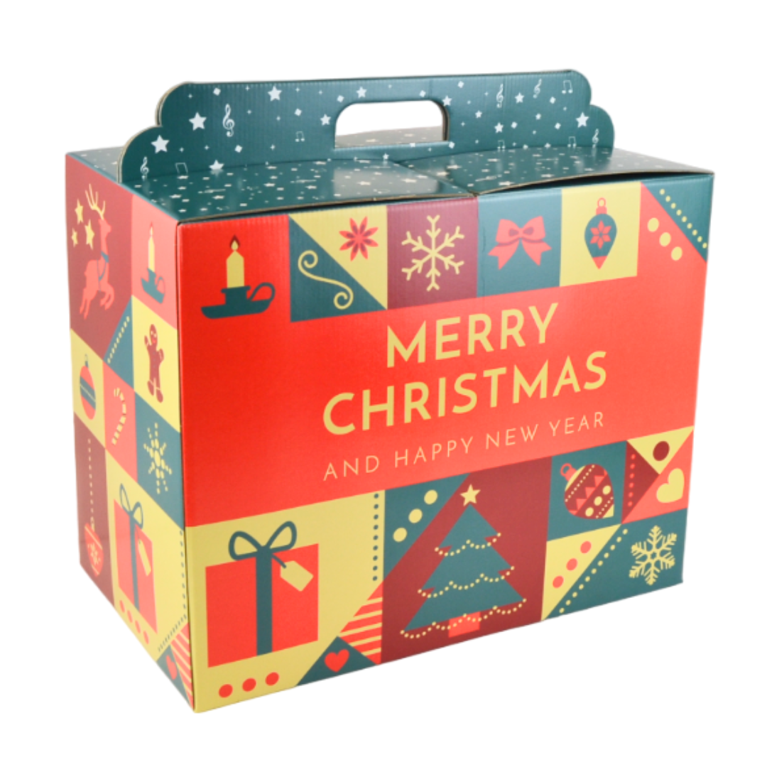 5 cajas de regalo de cartón LIBERTY ideales para crear paquetes de regalo navideños