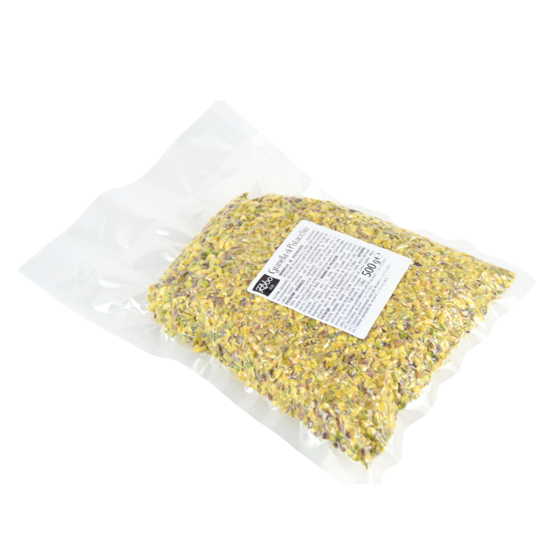 Gr 500 grains de pistaches pour desserts, crèmes et garnitures pour la décoration de pâtisseries, panettone, gâteaux et biscuits