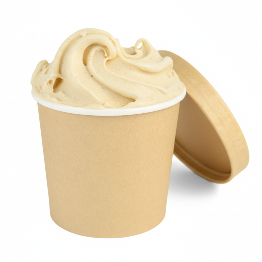 Pz 25contenitore termico 26 oz barattolo per gelato con coperchio