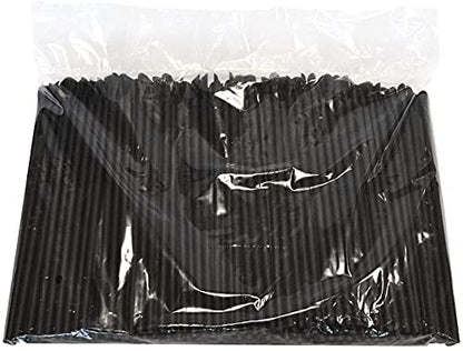 250 pajitas de PLA con cuchara BIO-ECO de 21 cm (8 mm de diámetro) para cócteles, granizados, zumos y batidos