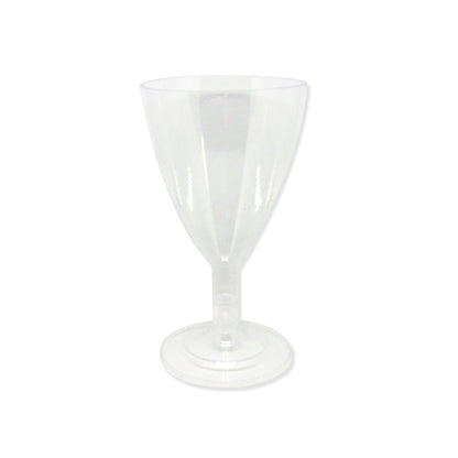 50 verres à vin cc 180 verres à apéritif à base transparente apericena