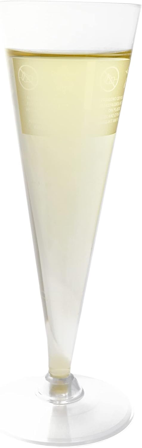 120 piezas de copas de flauta de champán prosecco transparentes aperitivo apericena