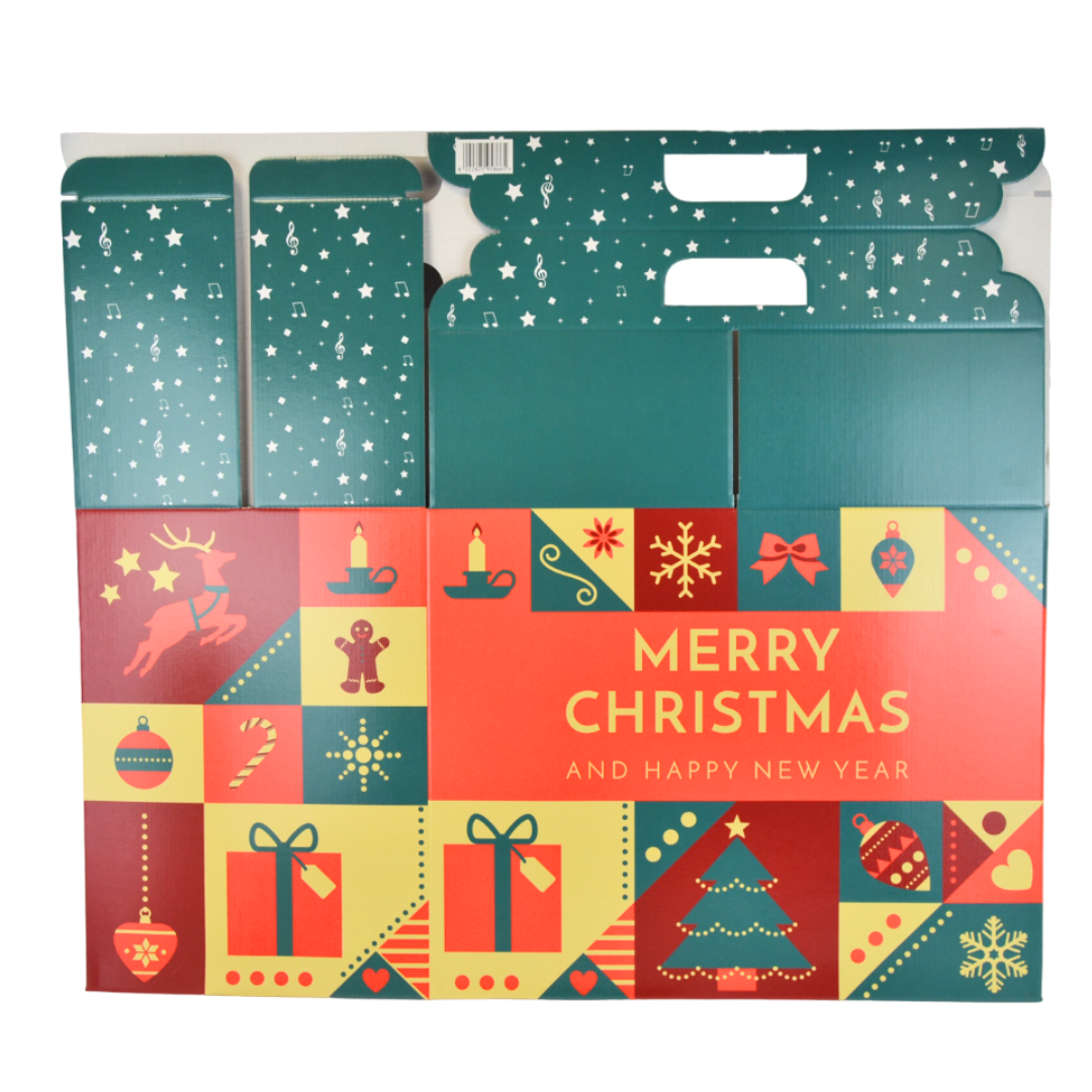 5 cajas de regalo de cartón LIBERTY ideales para crear paquetes de regalo navideños