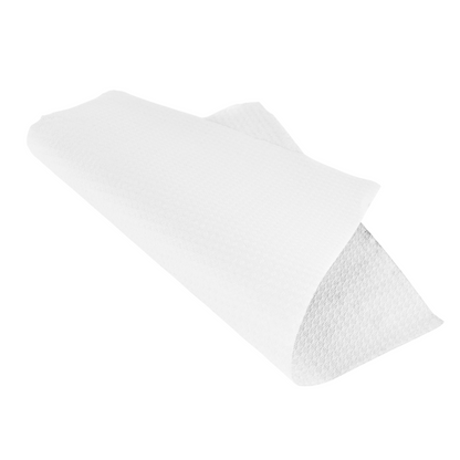 Pz 200 tovaglietta in carta martellata bianca monouso per pub, osterie e fast food