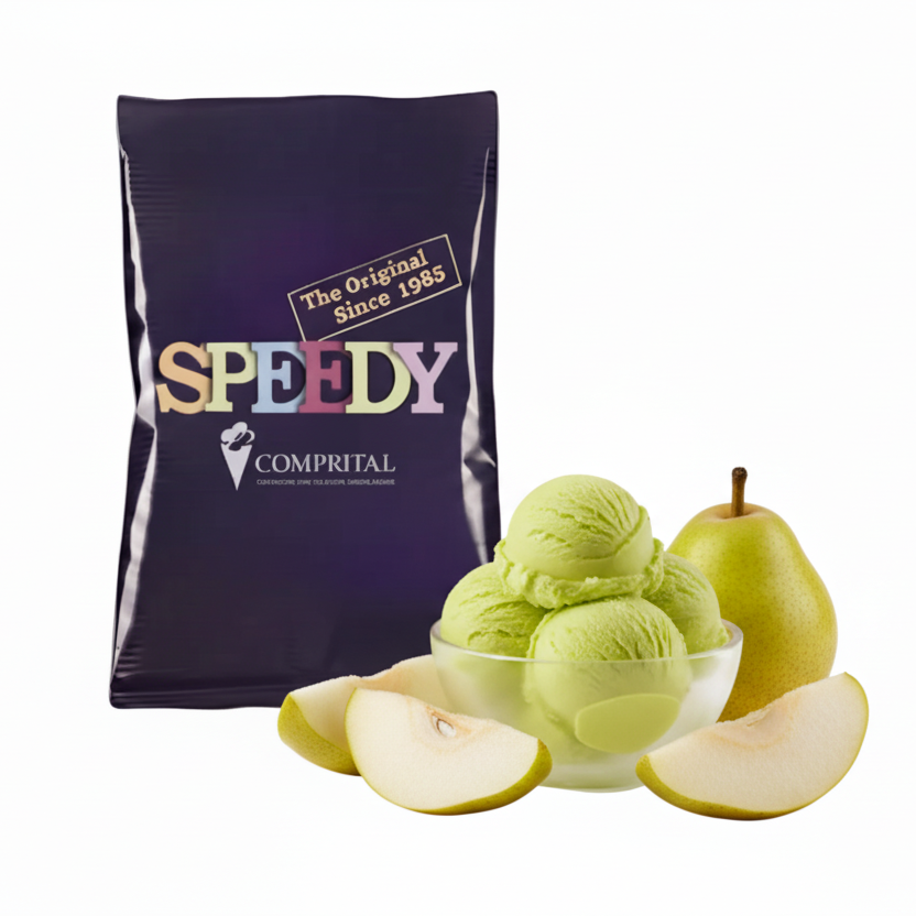 Preparato per gelato al gusto "pera"