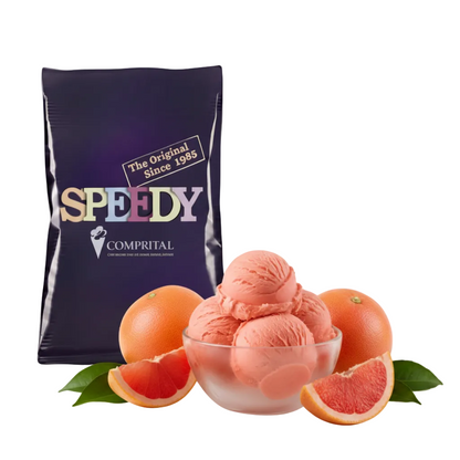 Preparado para helado con sabor a pomelo rosa