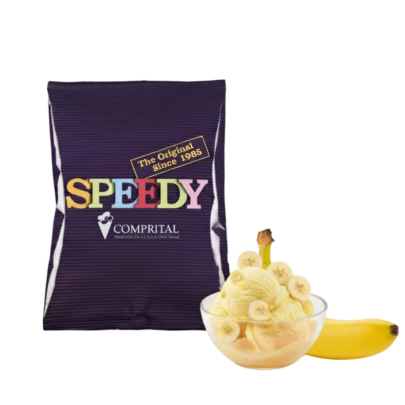 Préparation pour crème glacée à la banane