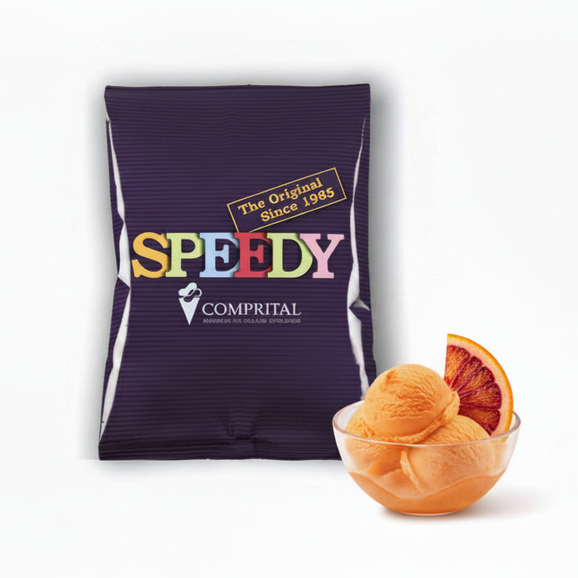 Préparation pour crème glacée à l'orange sanguine