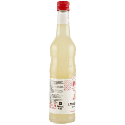 GR 740 SCIROPPO LATTE DI MANDORLA TOSCHI PER GRANITE E COCKTAIL IN BOTTIGLIA PER GELATERIE PASTICCERIE E BAR