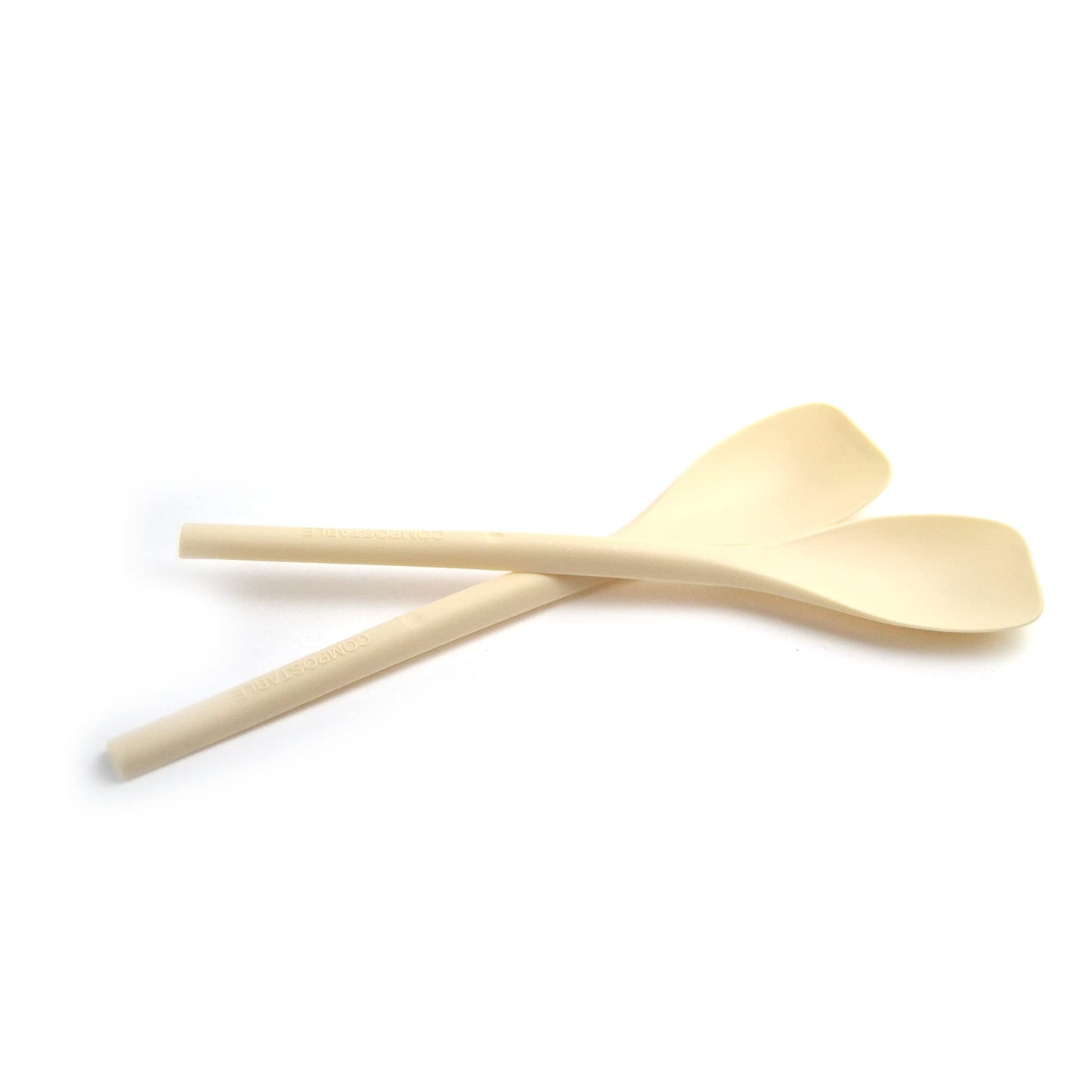 300 cucharas compostables cm 13,8 cuchara