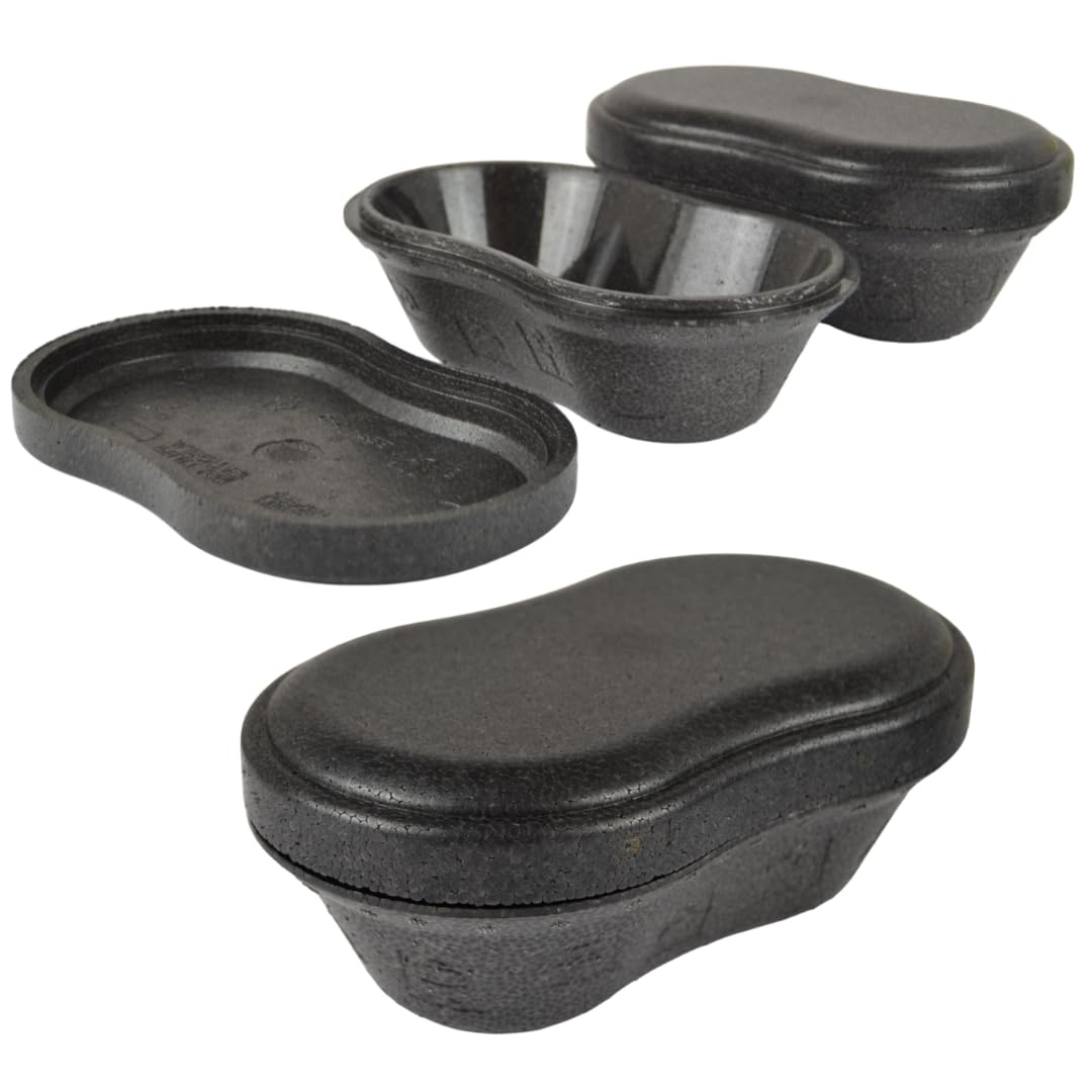 60 uds. Tarrinas térmicas de poliestireno para helado + tapa para llevar