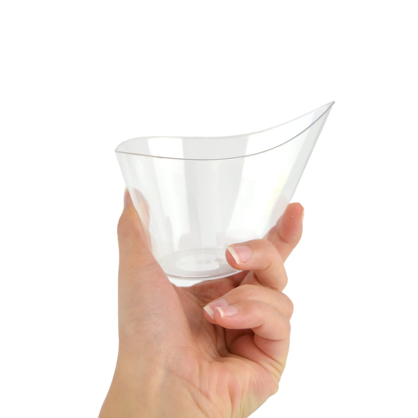 50 uds. Vasos monodosis de 200 cc para comidas dulces o saladas de catering