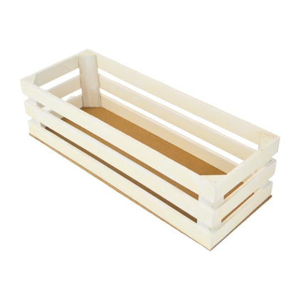 Pz 1 cassetta vino in legno naturale per regalo confezione natale regalo cesto natalizio