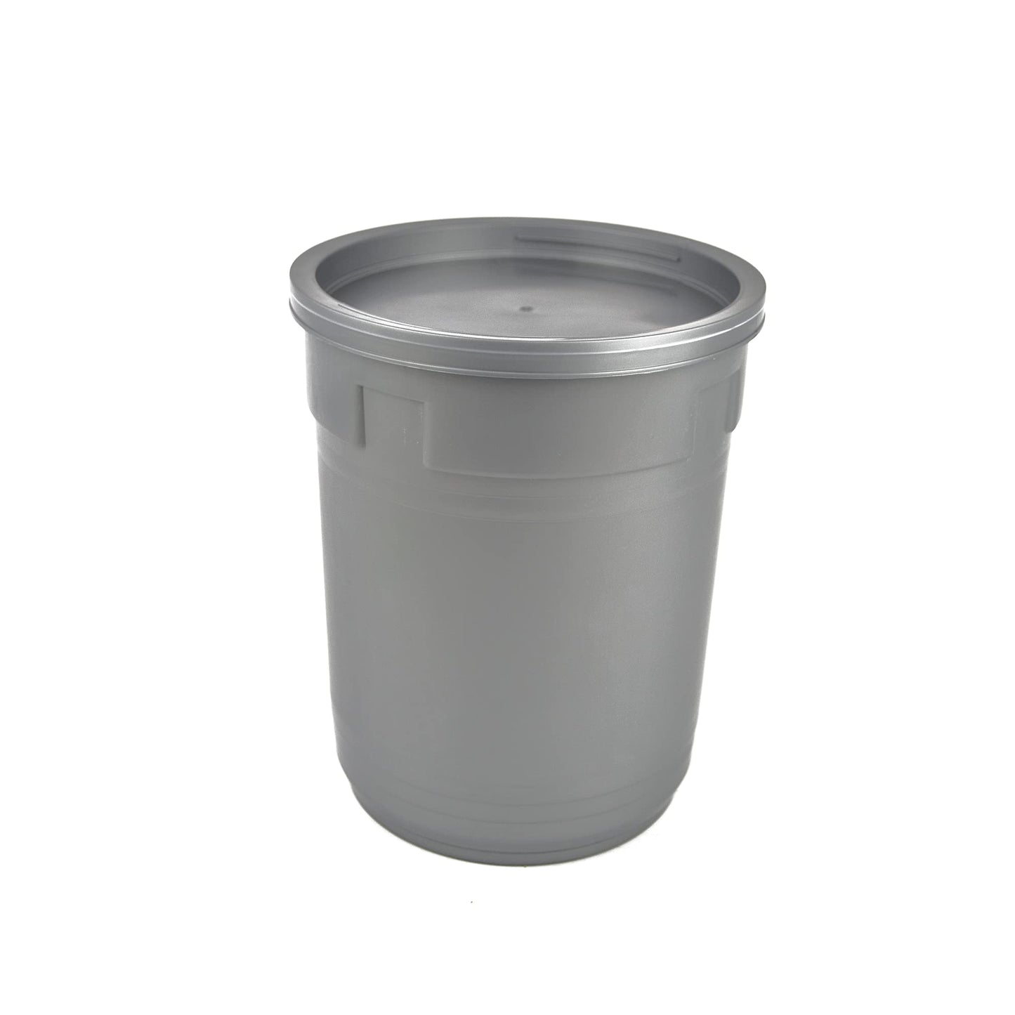 Lot de 10 récipients cylindriques pour glaces avec puits et couvercle