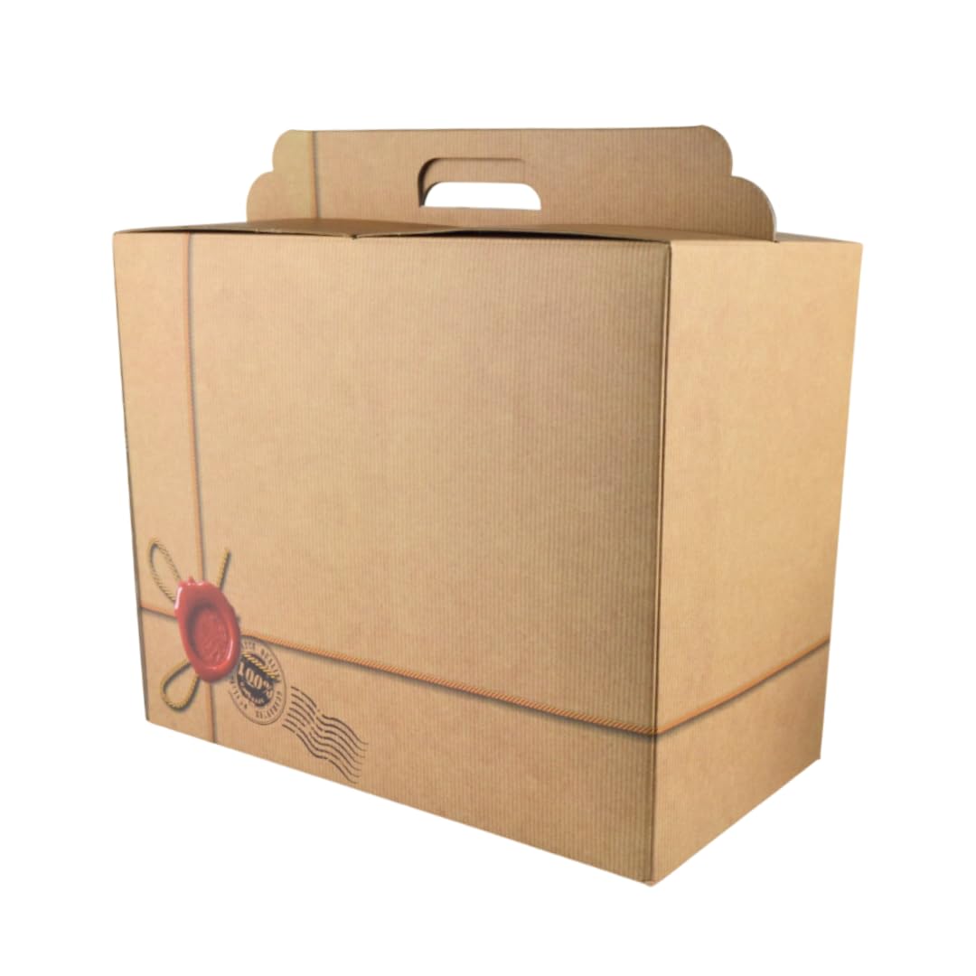 5 scatole regalo CERALACCA in cartone ideale per creare pacchi natalizi pacchi regalo